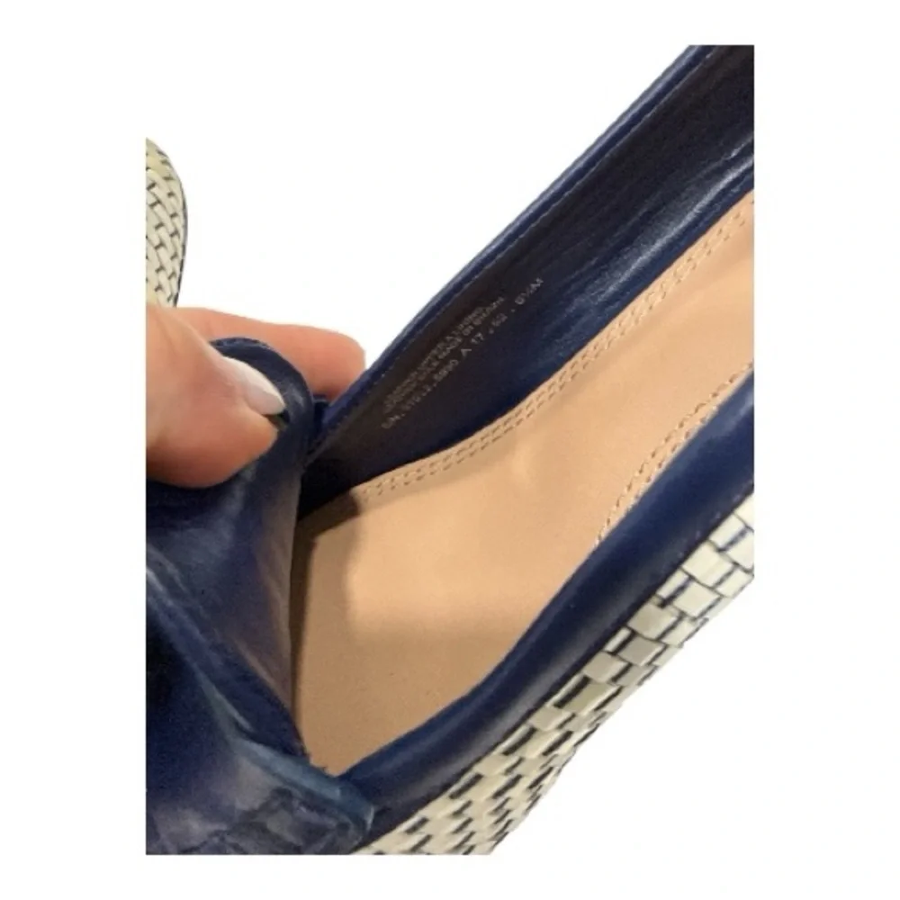 Tory Burch Womens Stamford Woven Tassel Pump size 6.5